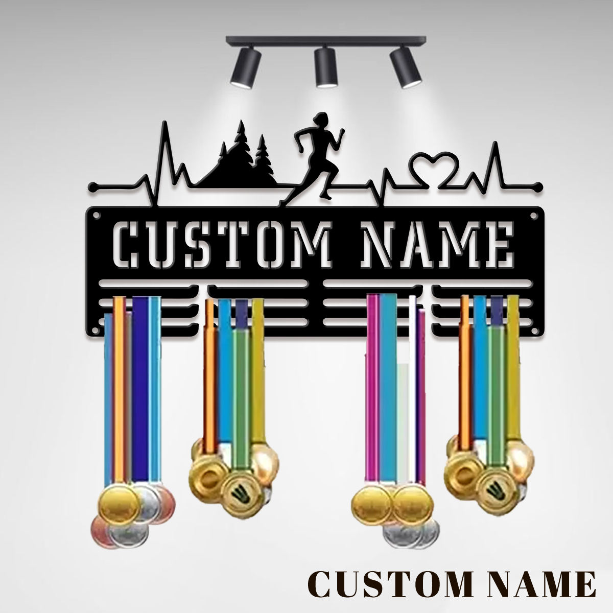 Eve Party - Suporte Personalizado para Medalhas de Esportes,