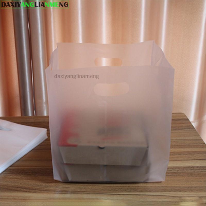 Event Party Box - 50 pçs/lote multi-tamanho fosco hdpe presente