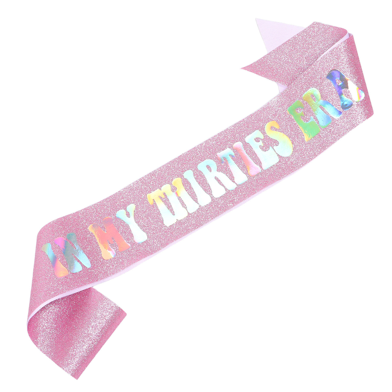 Birthday Sash Glitter - Faixa de Aniversário para Mulheres na