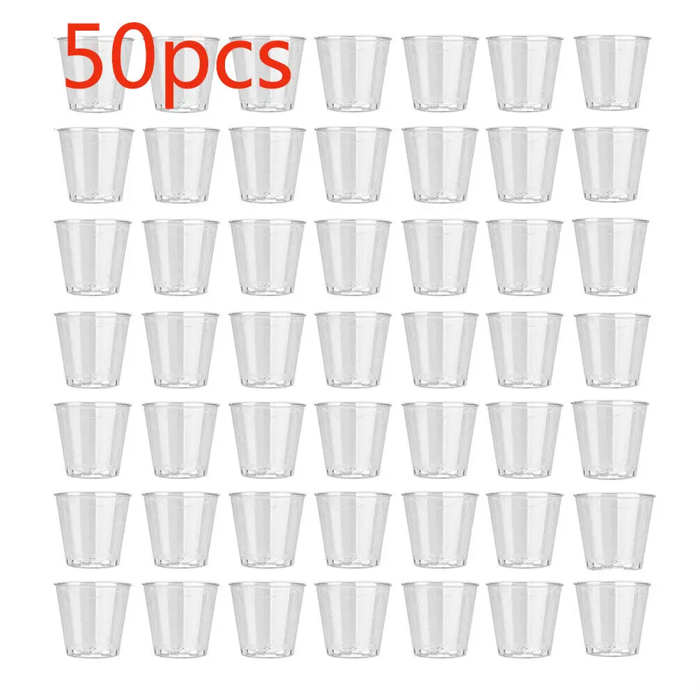 Plastic Cup 50Pcs - 35ml 50 x copo de geléia