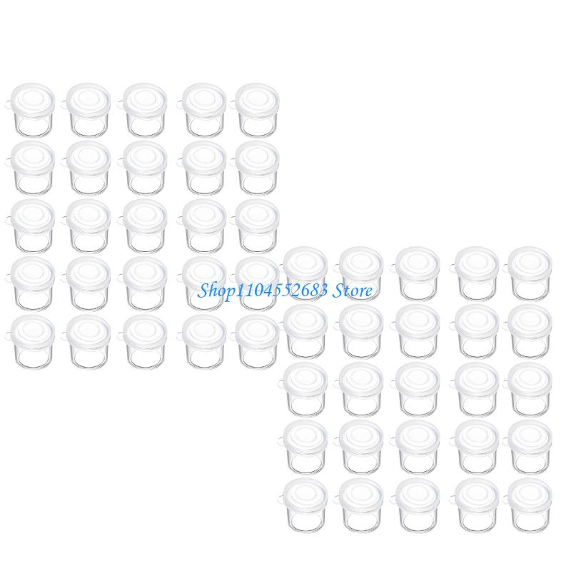 25/50 pces 10ml copos pintura  - Plastic Cup 50Pcs avaliação e preço