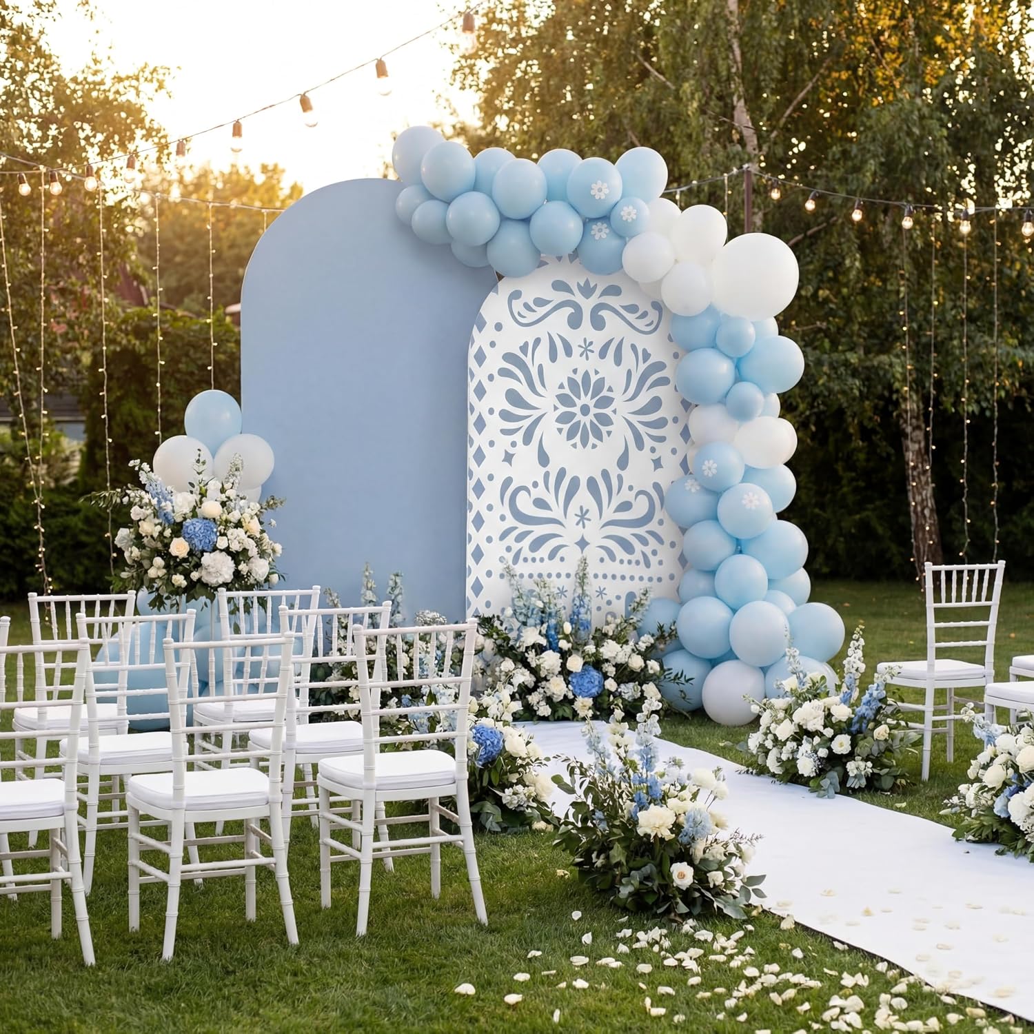 Capa de Fundo Personalizada de - Dessert Table Backdrop avaliação e preço