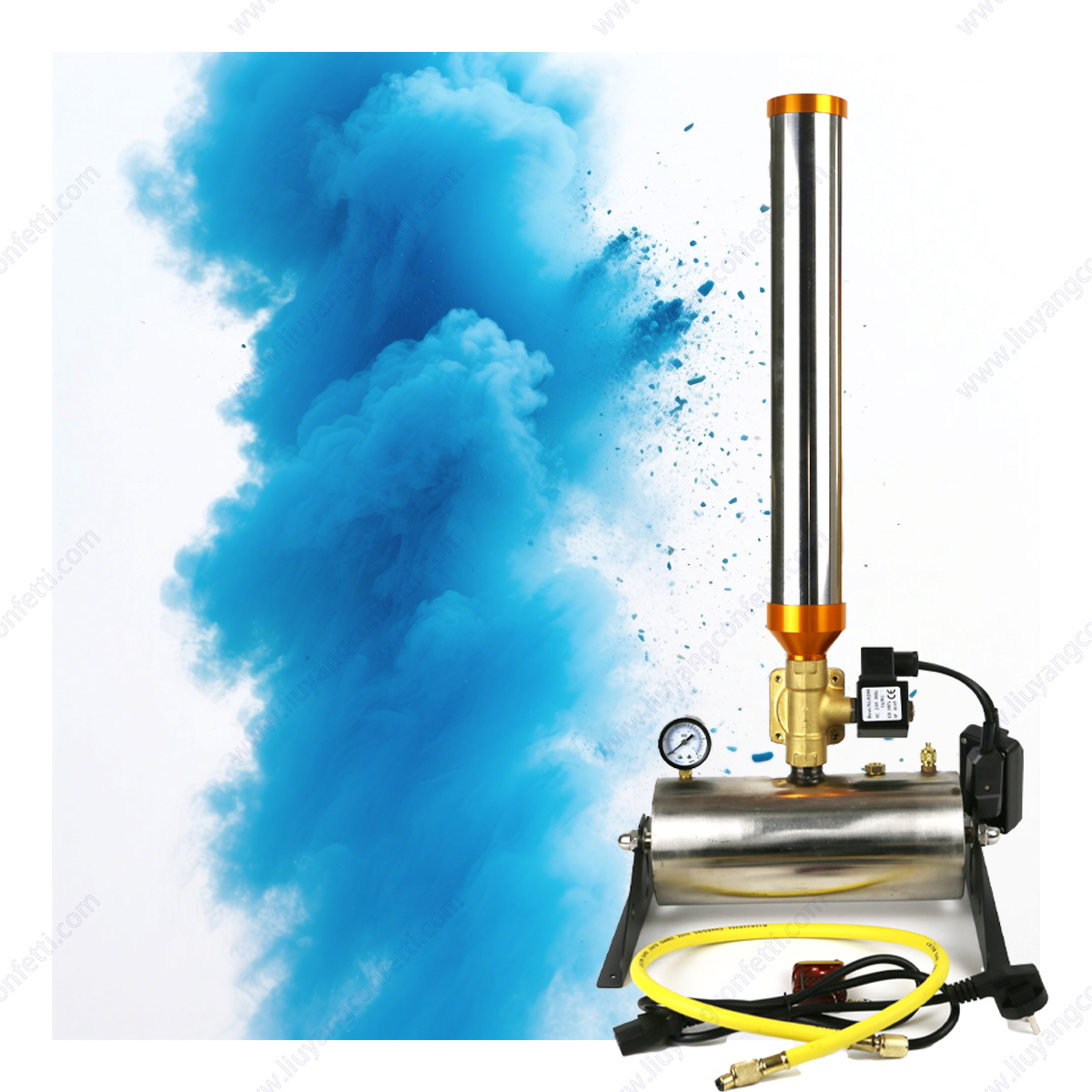Máquina elétrica de compressão - Confetti Cannon Tube avaliação e preço