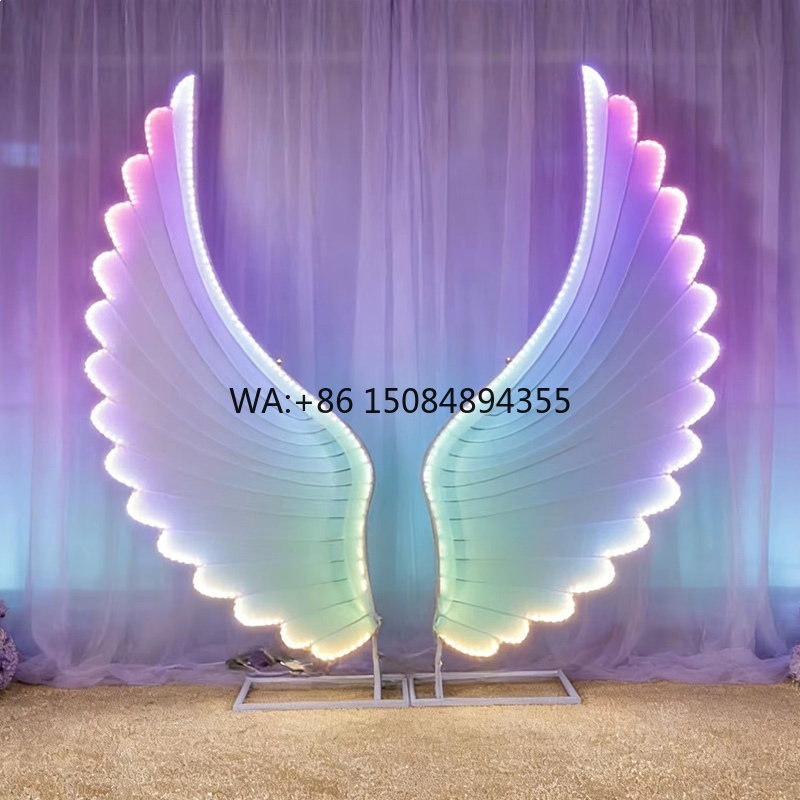Asas de Anjo Iluminadas com LE - Event & Party Supply Photos avaliação e preço