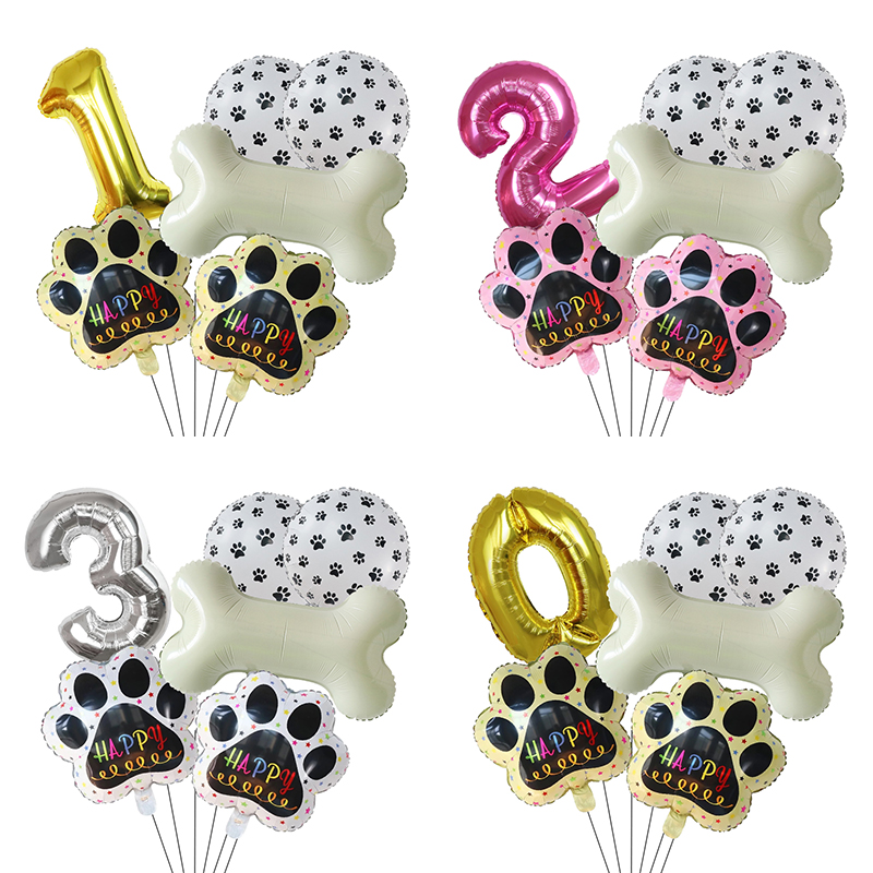 Balões Dourados WOOF, Suprimen - Let'S Party Event Supply avaliação e preço