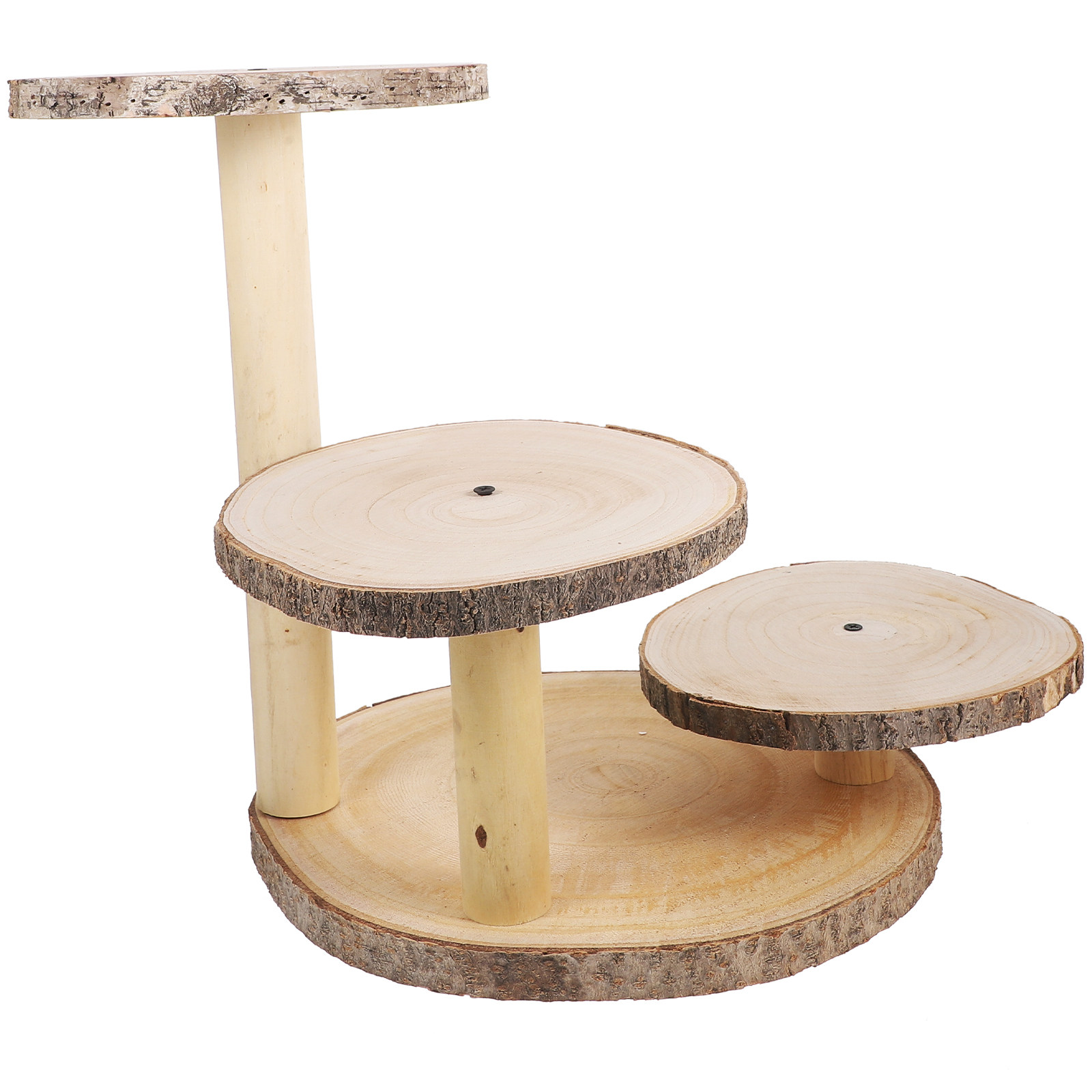 Suporte de Bolo de Madeira Rús - Cupcake Stand Tier avaliação e preço