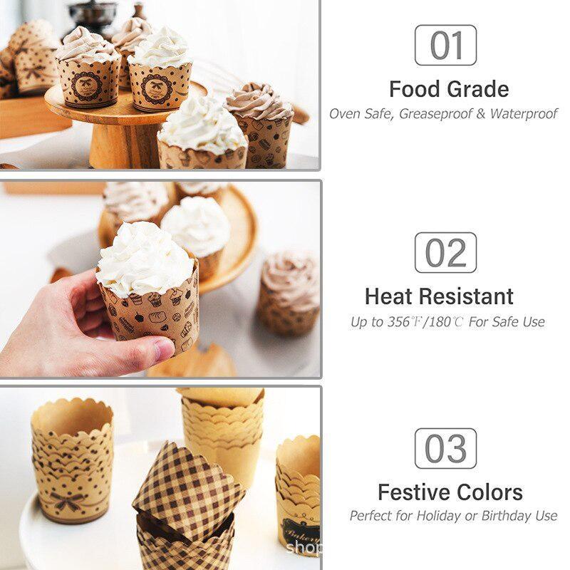 50 unidades/pacote cupcake cop - Plastic Cup 50Pcs avaliação e preço