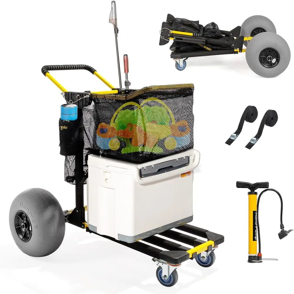 Carrinho de Praia Versátil com - Balloon Pump Hand avaliação e preço