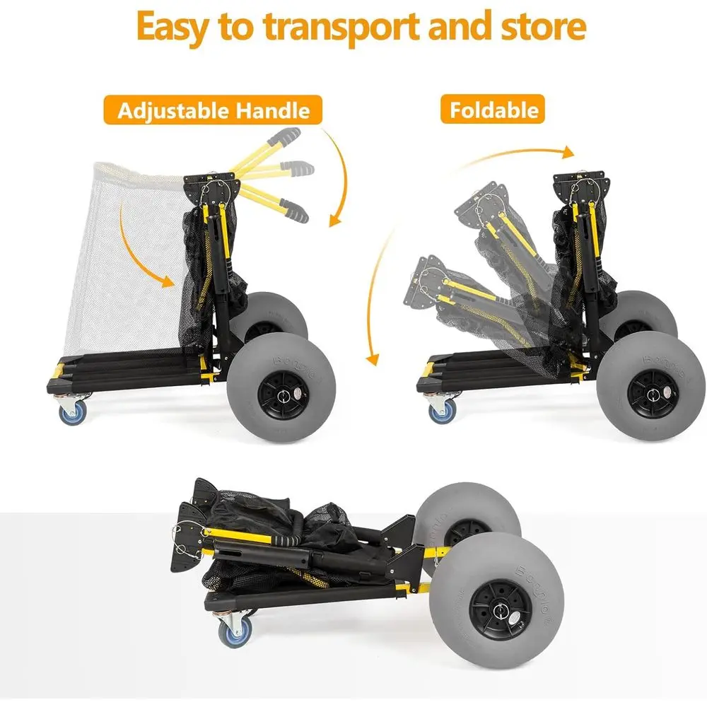 Carrinho de Praia Versátil com - Balloon Pump Hand avaliação e preço