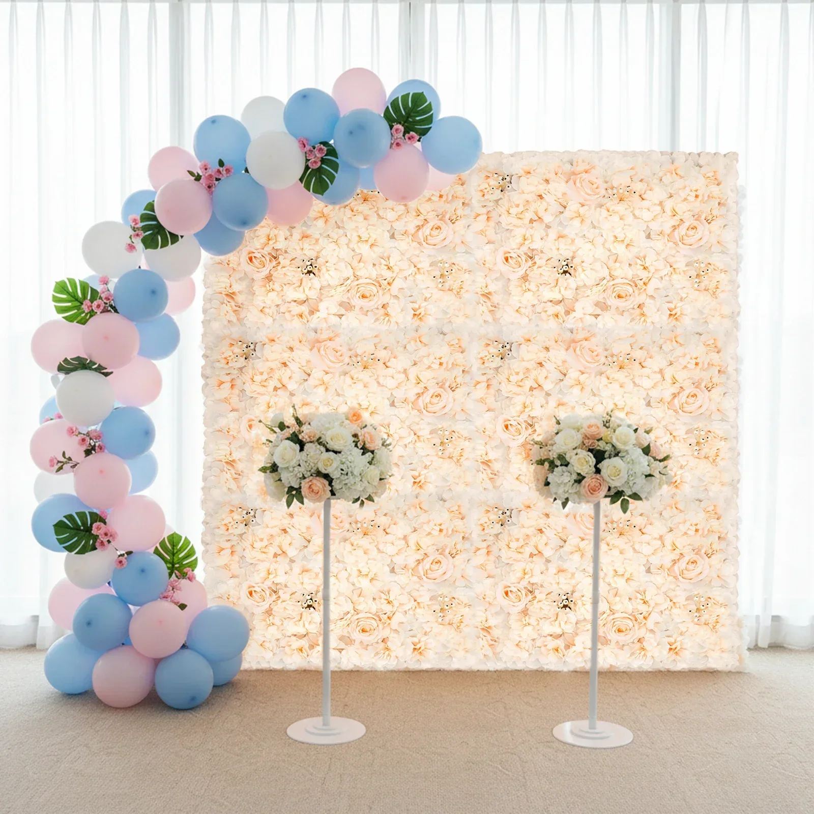 6 Painéis de Parede de Flores  - Flower Wall Panel avaliação e preço