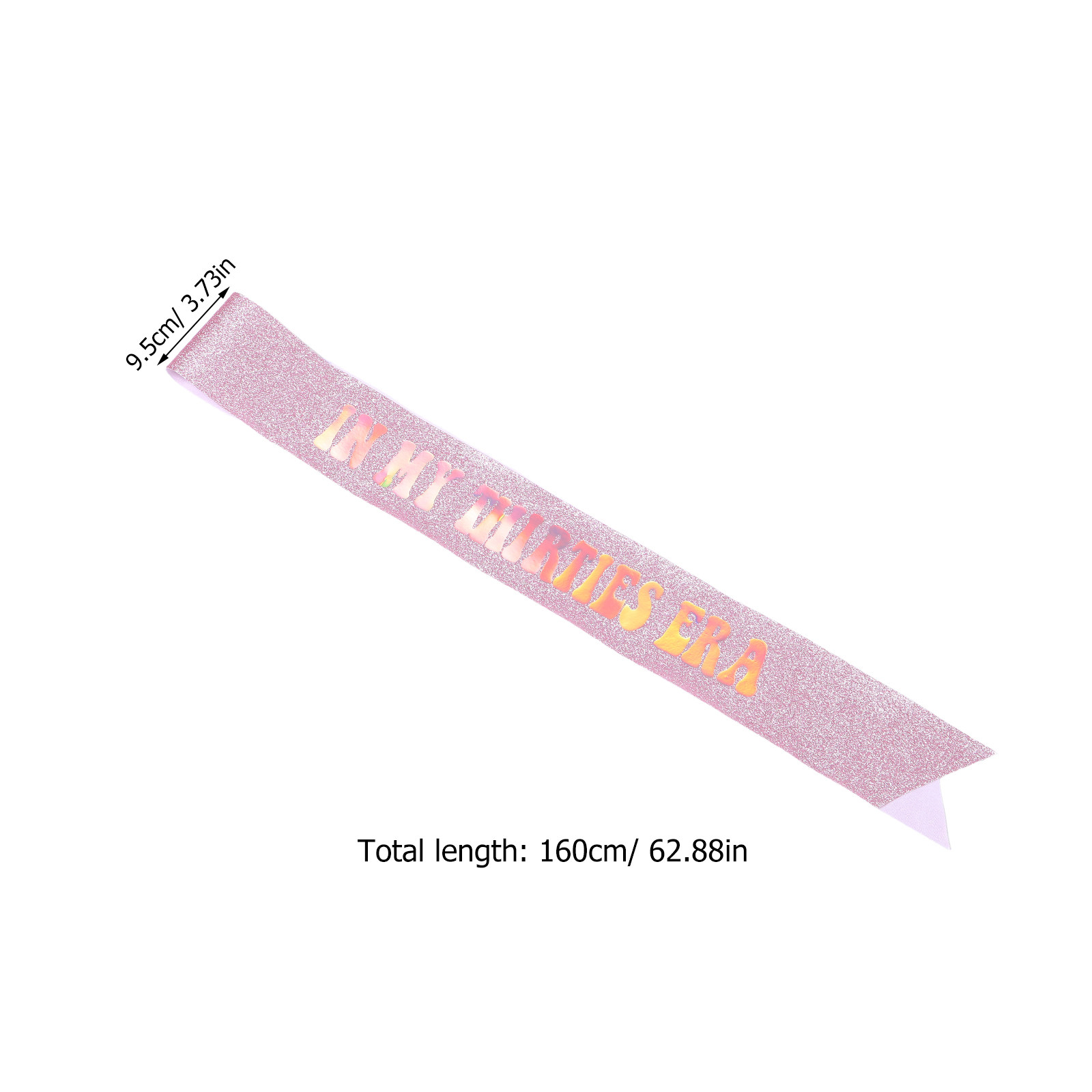 Faixa de Aniversário para Mulh - Birthday Sash Glitter avaliação e preço